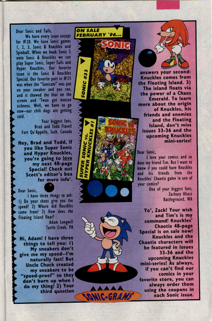 Sonic - Archie Adventure Series March 1996 Page 28
